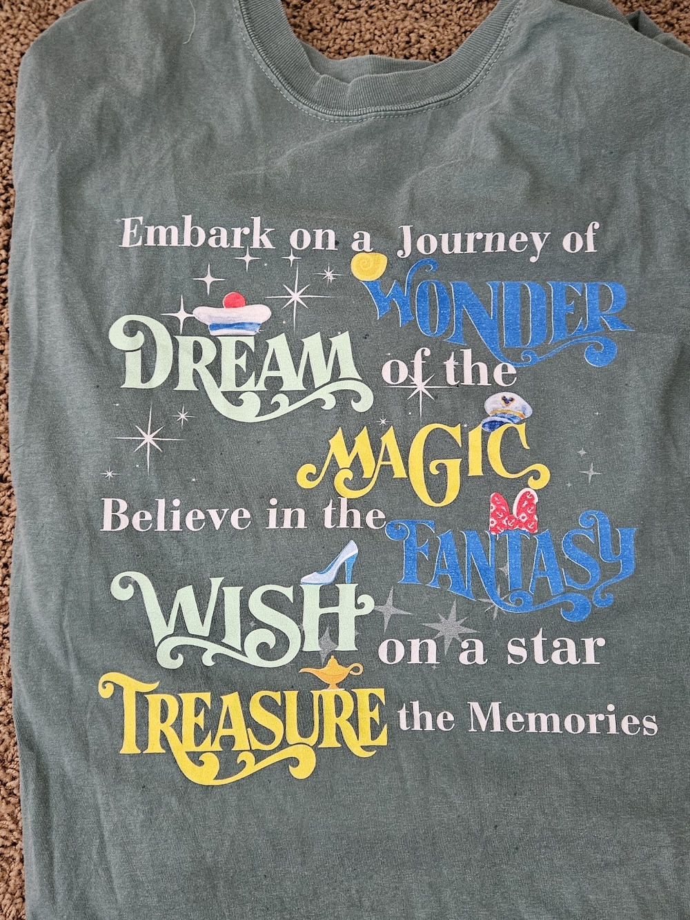 Disney Cruise Line Magical Ships Tshirt